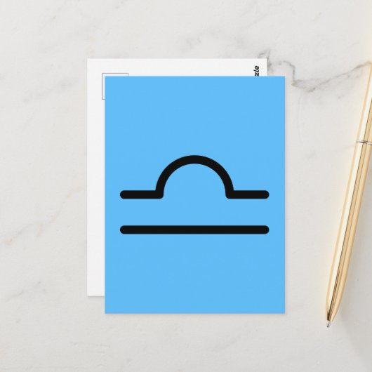 Libra ポストカード (正面/裏面インサイチュ)