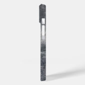 Libra〔占星術の〕十二宮図サインイン銀グランジ鋼スタイル Case-Mate iPhoneケース (裏面 / 左)