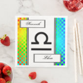 Libra〔占星術の〕十二宮図シンボル標準by Kenneth Yoncich (インサイチュ)