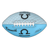 Libra〔占星術の〕十二宮図シンボル標準by Kenneth Yoncich アメリカンフットボール (正面)