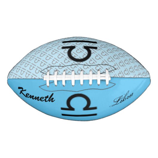 Libra〔占星術の〕十二宮図シンボル標準by Kenneth Yoncich アメリカンフットボール (正面)