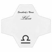 Libra〔占星術の〕十二宮図シンボル標準by Kenneth Yoncich サッカーボール (フラット)