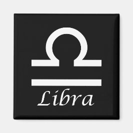 'Libra'〔占星術の〕十二宮図標識 マグネット