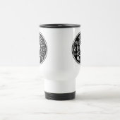 Libra -〔占星術の〕十二宮図 トラベルマグ (中央)