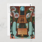 Libra -〔占星術の〕十二宮図 ポストカード (正面/裏面)