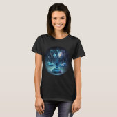 Libra -〔占星術の〕十二宮図Tシャツ Tシャツ (正面フル)