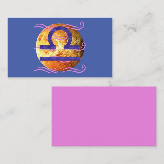 Libra 名刺 (正面/裏面)