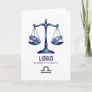 Libra Birthday Card シーズンカード