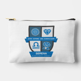 Libra Birthday Crest™ for September 23-30 アクセサリーポーチ