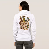 Libra Coat of Arms Hoodie Jacket パーカ (裏面フル)