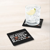 Libra Coffee Books Balance Paper Coaster スクエアペーパーコースター (インサイチュ)