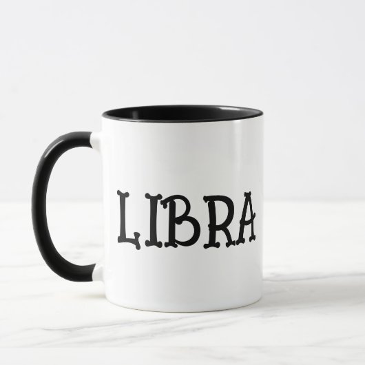 LIBRA COFFEE MUG  マグカップ (左)