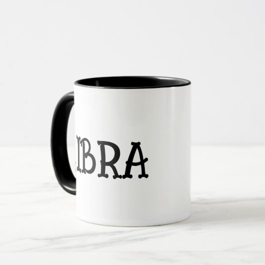 LIBRA COFFEE MUG  マグカップ (正面左)