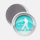 Libra Datesマグネット マグネット (正面/裏面)