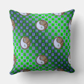 Libra & Earth Goat クッション (裏面)