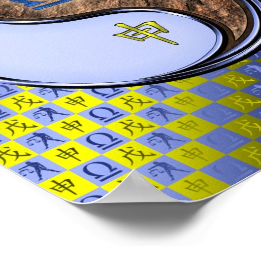 Libra & Earth Monkey ポスター (角)