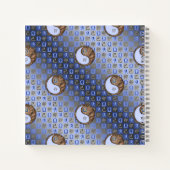 Libra & Earth Rabbit Spiral Notebook ノートブック (裏面)