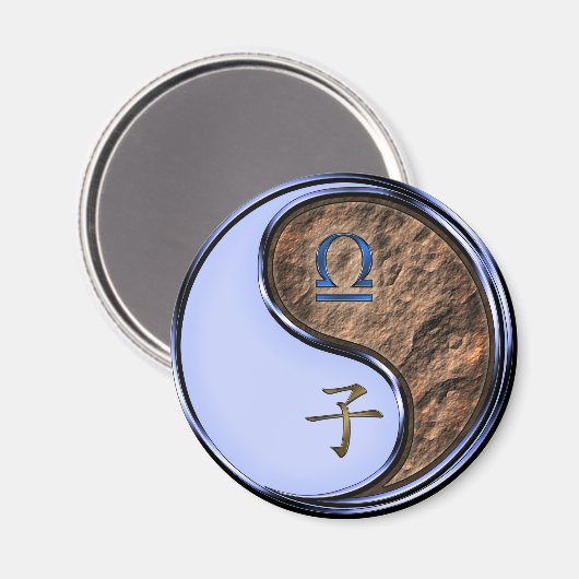 Libra & Earth Rat マグネット (正面/裏面)