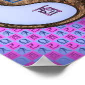 Libra & Earth Rooster ポスター (角)