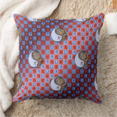 Libra & Earth TIger Throw Pillow クッション (ブランケット)