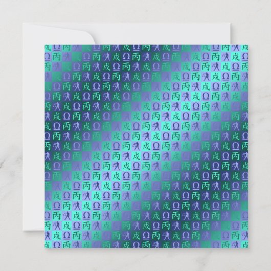 Libra & Fire Dog カード (裏面)