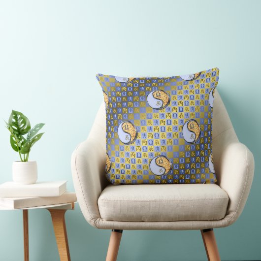 Libra & Fire Dragon クッション (椅子)