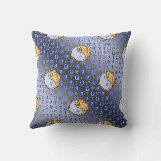 Libra & Fire Rabbit クッション (裏面)