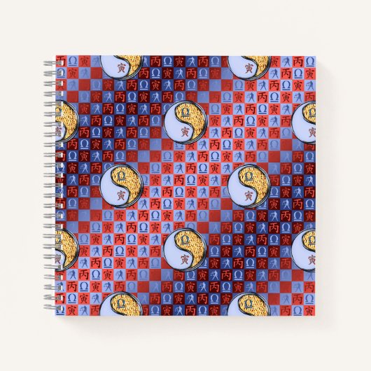 Libra & Fire Tiger ノートブック (正面)