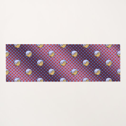 Libra & Fire Tiger ヨガマット (裏面(横))