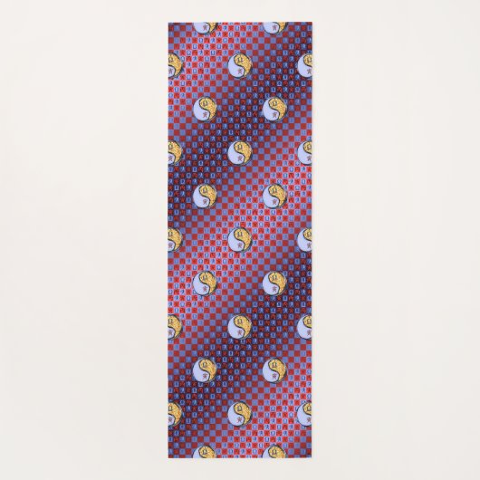 Libra & Fire Tiger ヨガマット (裏面)