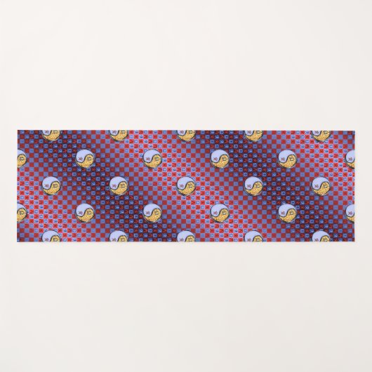 Libra & Fire Tiger ヨガマット (正面(横))