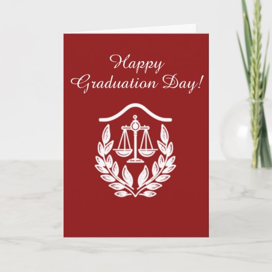 Libra - Happy Graduation Day Card シーズンカード (正面)