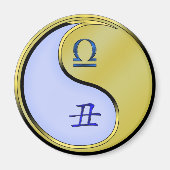 Libra & Metal Ox マグネット (正面)