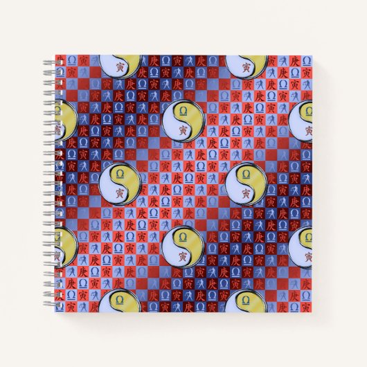 Libra & Metal Tiger ノートブック (正面)