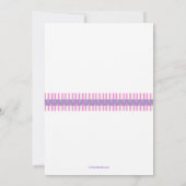 Libra Photo Birthday Partyへの招待 招待状 (裏面)