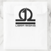 Libra Rising Musicのステッカーシート スクエアシール (バッグ)