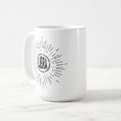 Libra Scales September Birthday October Zodiac  コーヒーマグカップ (正面左)