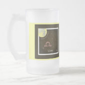 Libra September 24 to October 23 Tasse フロストグラスビールジョッキ (左)