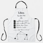 Libra - To-Doリスト エプロン (正面)