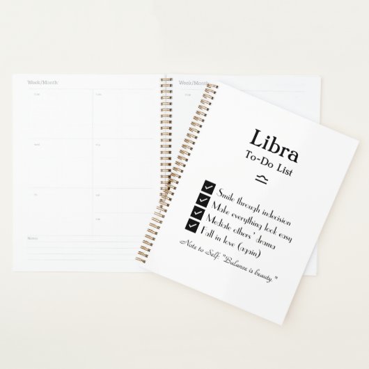 Libra - To-Doリスト プランナー手帳 (ディスプレー)