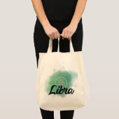 Libra Water Color Splash トートバッグ (正面(商品))