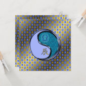 Libra & Water Dragon カード (正面/裏面インサイチュ)