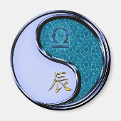 Libra & Water Dragon マグネット (正面)