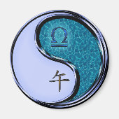Libra & Water Horse マグネット (正面)