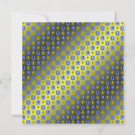 Libra & Water Monkey カード (裏面)