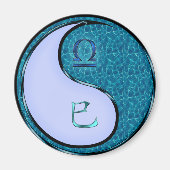 Libra & Water Snake マグネット (正面)