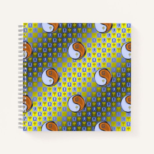 Libra & Wood Monkey ノートブック (正面)