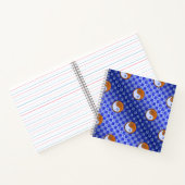 Libra & Wood Ox Spiral Notebook ノートブック (内部)