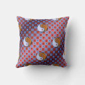 Libra & Wood Tiger クッション (裏面)