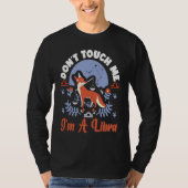 Libra Zodiac Don't Touch Me I'm A Libra Tシャツ (正面)